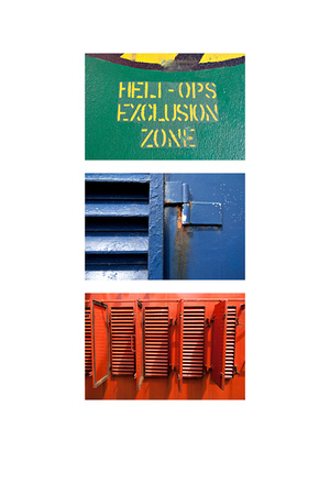 Exclusion Zone (triptych)