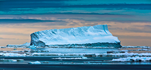 tabular iceberg Antarctica