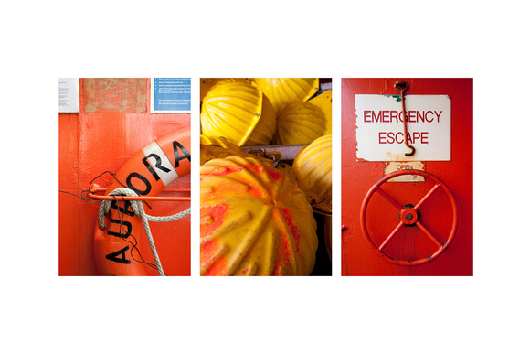 Emergency Escape (triptych)